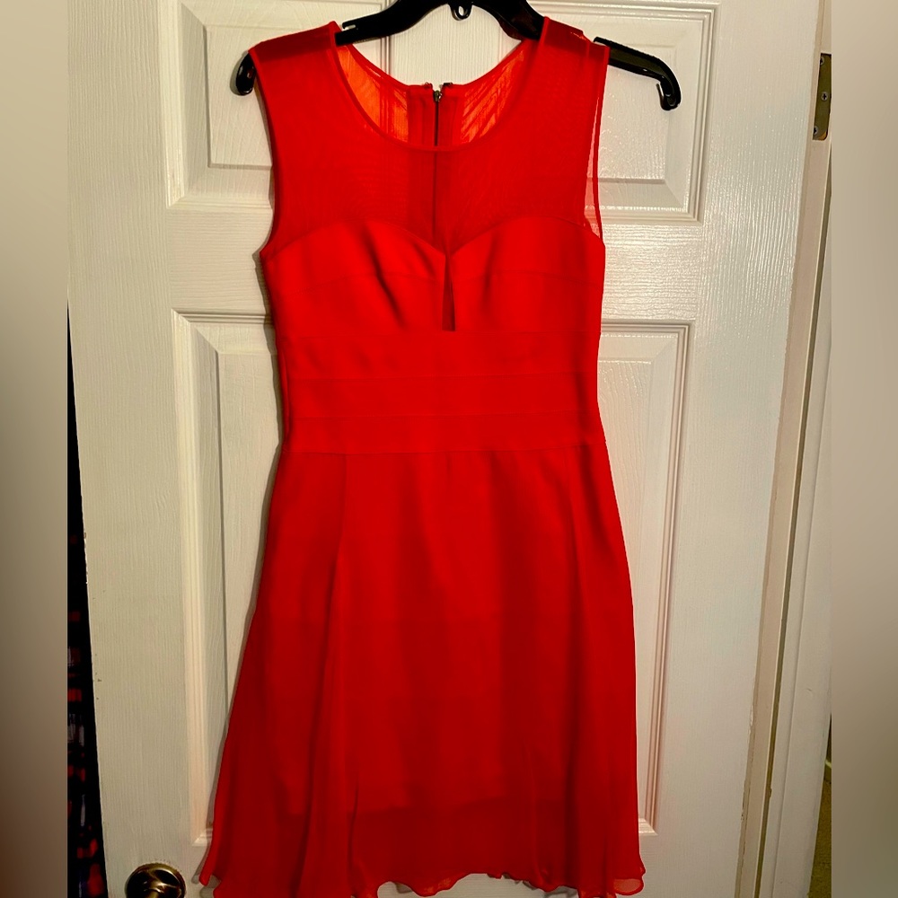 Bcbg, red/orange, size 6